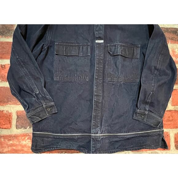 VTG 90s Marithe Francois Girbaud Trailhiker Denim Jacket Size XXL - Picture 5 of 13